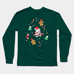 Unicorn Holiday Long Sleeve T-Shirt